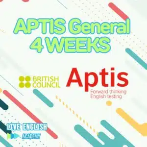 APTIS General – 4 Semanas (A2-C1)