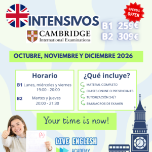 Intensivos Cambridge B1 y B2